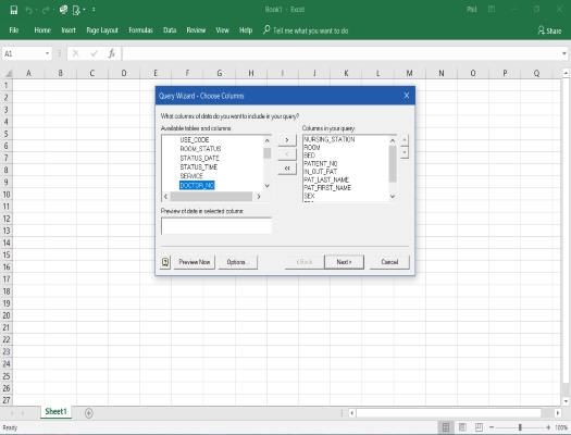 Excel ODBC